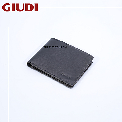 FW2022 GIUDI MEN LEATHER WALLET 22B 7172 TC VR BM	